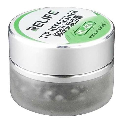 Relife RL-461 Soldering Tip Refresher Clean Paste for Oxide Solder Iron Tip Head Resurrection Cream Soldering Accessory