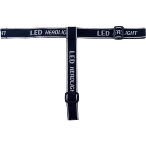 Adjustable Nylon Head Belt Strap Elastic Band Bicycle Headlight Headband for LED Flashlight Torch Bike Front Light Head Lamp