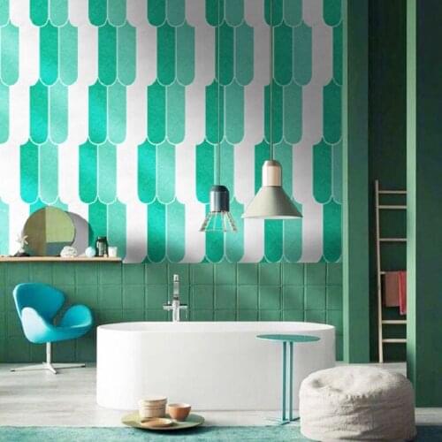 DIY creative INS bedroom wall decoration Dragon Scale PVC waterproof oilproof sticker Self-adhesive Renovation 3D Tile stickers