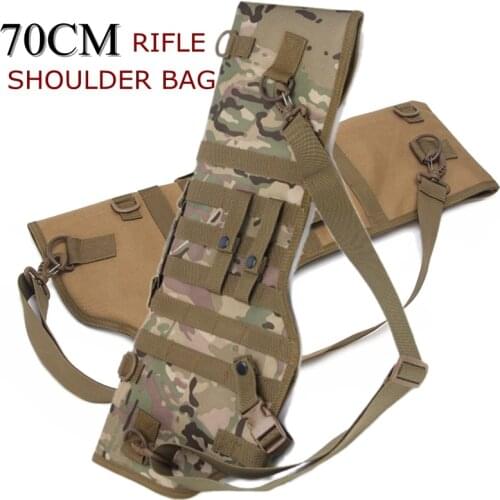 70CM 27inch Tactical Gun Case Rifle Bag Shooting Storage Case Hunting Padded Barrel Carrying Bag Shoulder Sling Strap