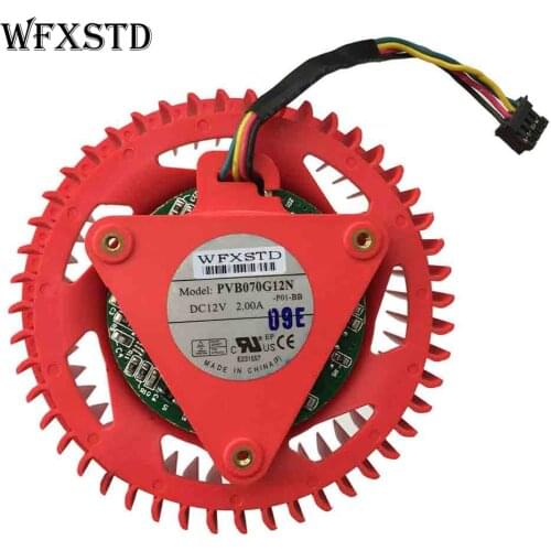 New Original Cooling Fan For AMD HD6970 6990 FOXCONN PVB070G12N 2.0 Laptop DC Brushless Cooler Radiators Cooling Fan