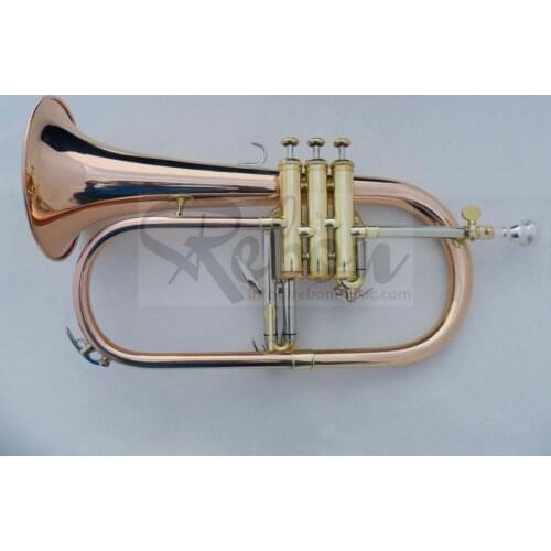 Weifang Rebon Bb key Phosphor copper Mini Trumpet