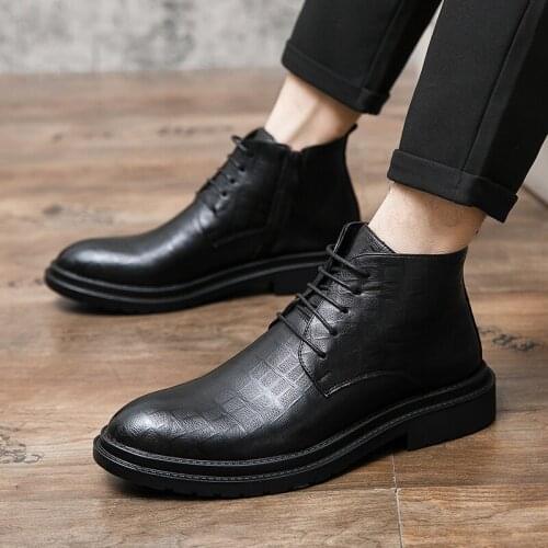 XINGYUNCHUAN Men's Work Shoes