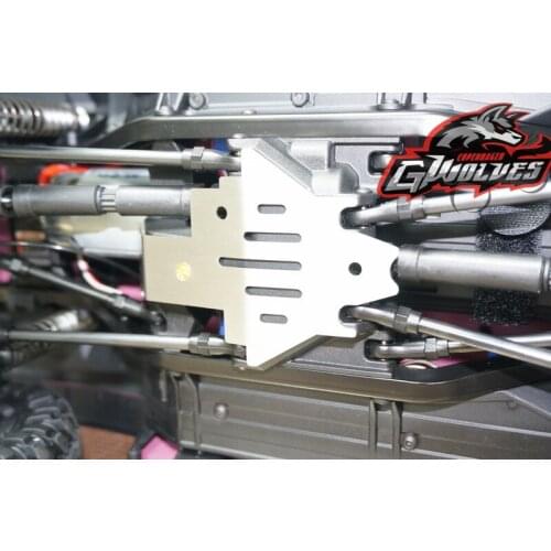 GWOLVES for trax TRX-4 TRX4 Stainless steel chassis protection Chassis armor Prevent chassis damage for TRX-4 TRX4 OP parts