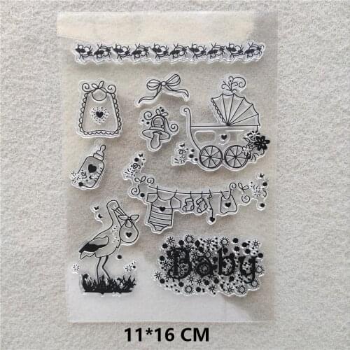2020 Musical Note Clear Stamps DIY Scrapbooking Craft Supplies Silicone Seal Custom Photo Album Transparent Stamp for Stamping