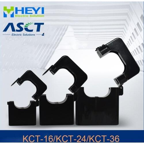 KCT-16 Split Core Current transformer AC Current Sensor window size 16mm Clamp on CT from HEYI