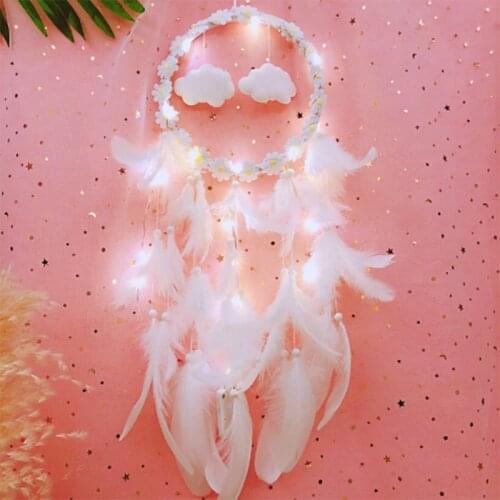 Dreamcatcher Kawaii Room Decor Decoration Accessories Aesthetic Bedroom Girls Feng Shui Baby Boy Nursery Wind Chimes Gift ins