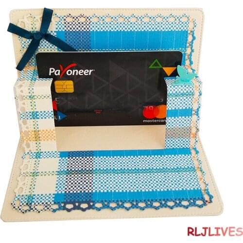 Fancy Pop up Gift Card Holder Metal Cutting Dies Stencils for DIY Scrapbooking photo album Decorative Embossing DIY Paper Cards