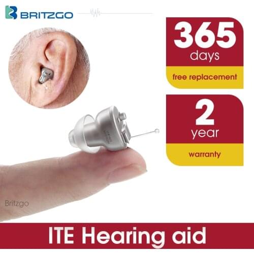 More Glory Mini Hearing Aid,Wireless Invisible Digital Noise Reduction Sound Amplifier Deaf Hearing Aid，Battery Life 80 Hours