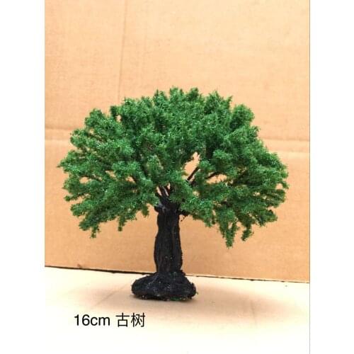 Building sand table model tree ancient tree tree simulation tree trunk green model tree