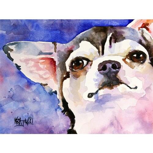 Animal Border Collie Pre-Printed 11CT Cross-Stitch Set DIY Embroidery DMC Threads Knitting Handmade Painting Craft Jewelry