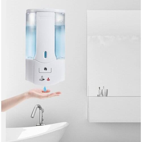 400ml Wall Mounted IR Sensor Automatic Hand Sanitizer Liquid Soap Dispenser