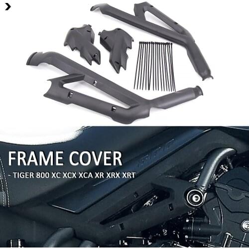 NEW Motorcycle Accessories For Tiger 800 XC XCX XCA XR XRX XRT Bumper Frame Cover Side Protection Guard For TIGER 800