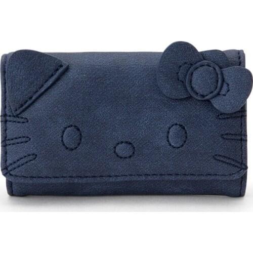 New Cute Kawaii Cat Mini Small PU Key Wallets Girls Kids Women Key Case Leather Wallets For Children
