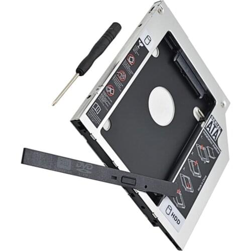 9.5mm 2nd Hard Disk Drive SSD HDD Caddy Adapter for Lenovo ThinkPad E440 L540 L440 replace UJ152 UJ-152A Blu-ray Burner DVD