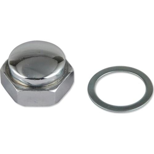 Motorcycle Steering Stem Cap Nut Washer For Honda- XL100 XL70 XL75 XL80 XR100