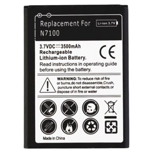 N7100 Battery EB595675LU Note2 Replacement For Samsung Note 2 GT-N7100 N719 N7108 NoteII Li-ion Battery High Quality