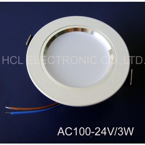 High quality LED 3w ceiling lamp 3w led Downlight, high power 3w led ceiling light free shipping 10pcs/lot