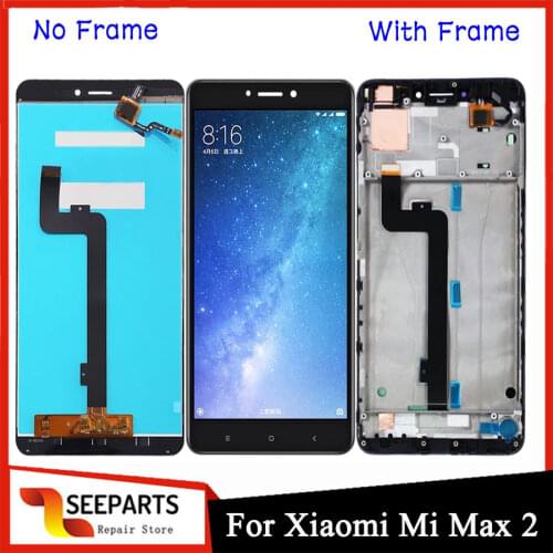 Xiaomi Mi MAX 2 LCD Display Touch Screen Digitizer Assembly Xiaomi MAX lcd Replacement Parts For 6.44" Xiaomi Mi MAX2 Cellphone