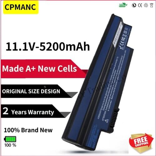 6Cells Laptop Battery For Acer Aspire 532H AO532h UM09C31 UM09H56 UM09H70 UM09H73 UM09H75 UM09G31 UM09G41 UM09G51 UM09H31 UM09H3