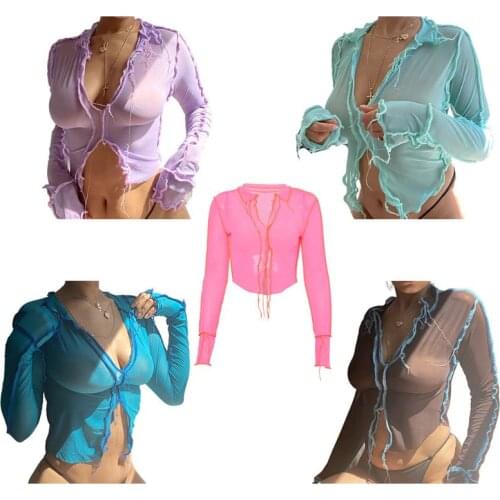 Женские полосатые футболки KLV China At AliExpress