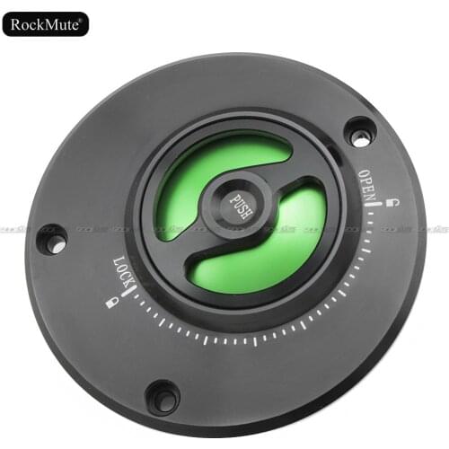 For KAWASAKI ZX6R 2007 08 09 2010 2011 2012 2013 2014 2015 2016 Motorcycle CNC Fuel Tank Cap Gas Oil Tank Cover Petrol Cover Cap