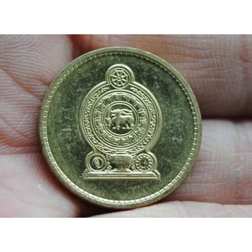 Sri Lankan Rupee 5 Asia Coins Old Original Infrequent Coin Commemorative Edition 100% Real Random Year