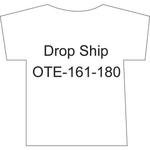 Drop Ship & Wholesale Custom T-Shirt DIY Tees OTE-161-180