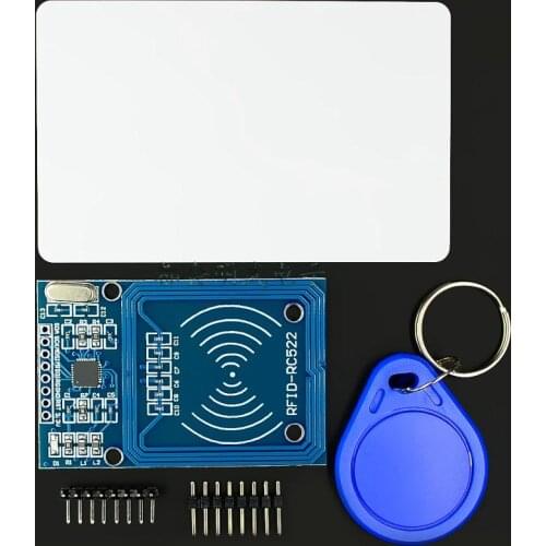1pcs MFRC-522 RC522 RFID RF IC card sensor module to send Fudan card,Rf module keychain