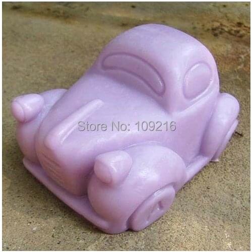 1pcs The Old Car(s141) Silicone Handmade Soap Mold Crafts DIY Mold