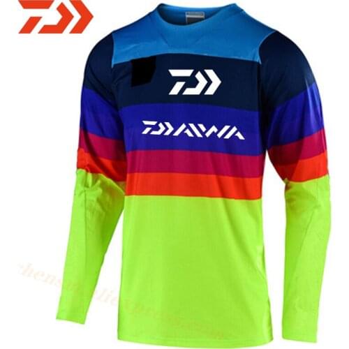 DAIWA 2020 Cool Max Sunscreen Anti-uv Breathable Coat Long Sleeve Shirt Summer Fishing Size XS-5XL New Style Fishing Clothing