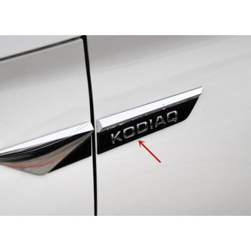 For Skoda Kodiaq 2016-2019 genuine Original Side Wing Labeling Decorative patch car accessories