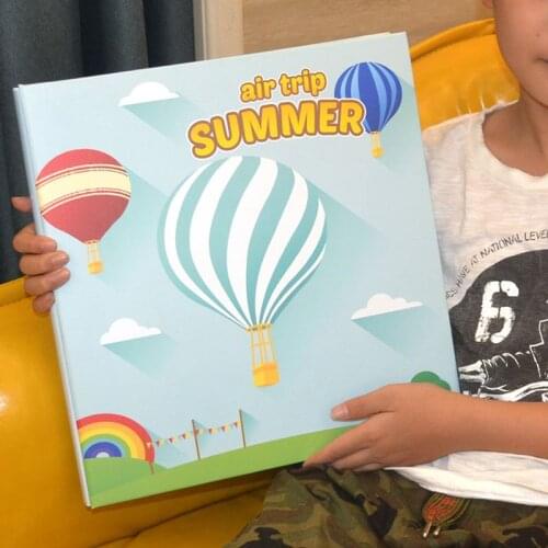 Diy Handmade Photo Album Baby Scrapbook Storage Box Photo Album Couples Memory Family Porta Monete Storage Supplies DI50XC