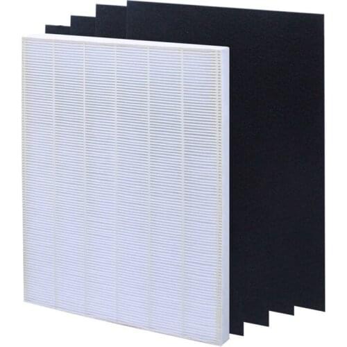 1 pc Hepa Filter with 4 Carbon pre-filters cleaning filter Vacuum cleaner dust hepa filters for Winix 115115 5300 5500 6300