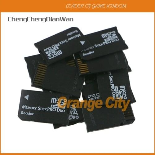 ChengChengDianWan New Micro SD SDHC TF to Memory Stick MS Pro Duo Reader for PSP Adapter Converter