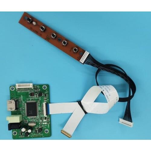 Kit for B156XTN02.5/B156XTN02.6 HD HDMI EDP 1366x768 Monitor mini Controller Board Driver Cable LED LCD Panel Screen 15.6"