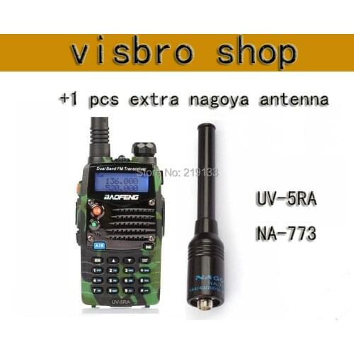 New Walk Talk Pofung Baofeng UV-5RA For Police Walkie Talkies Scanner Ham Radio Vhf Uhf Dual Band Cb Ham Radio HF Transceiver
