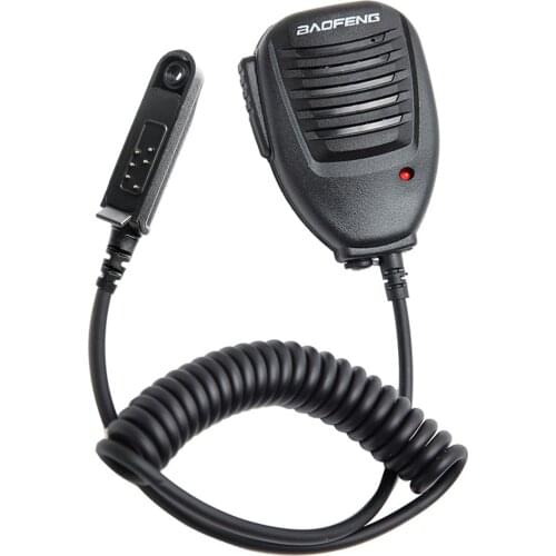 New Speaker Mic for BAOFENG Waterpr Walkie Talkie for BF-A58 BF-9700 UV-9R UV-XR Two Way Radio Walkie Talkie Accessories mic