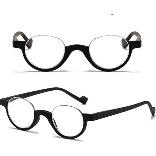 CLARA VIDA fashion Comfortable retro round ultralight frame women men unisex spring legs reading glasses +1.0 +1.5 +2.0 To +4.0