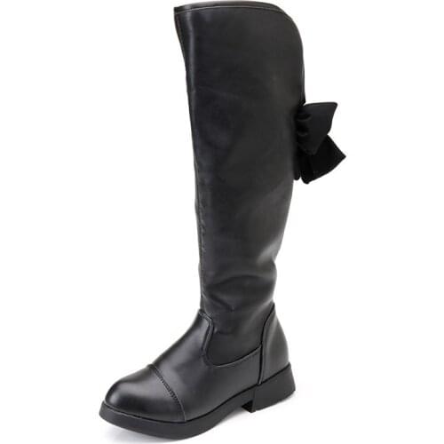 Girls' Boots Autumn And Winter High Boots Over The Knee Boots Princess Casual Shoes Childrens High Boots