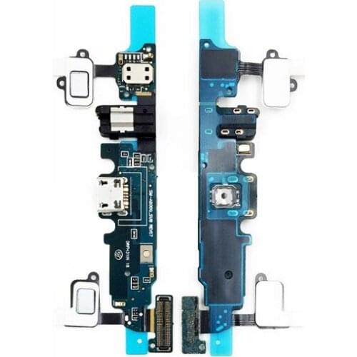 USB Charging Charge Connector Jack Audio Headset Headphone Plug Keypad Button Touch Sensor Flex Cable for Samsung A8 A8000 A800H