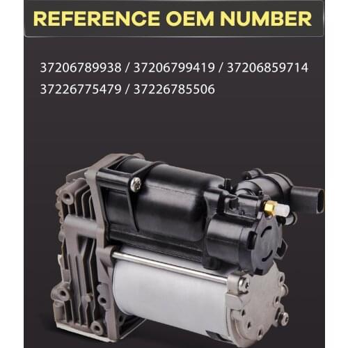 Air Ride Suspension Compressor Pump For BMW X6 E71 E72 37206799419, 37226775479 37206789937 2008-2014