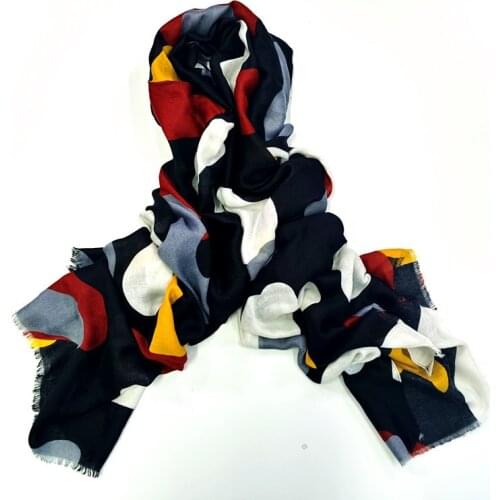 2021 Women Fashion Camo Printed Pattern Cotton Scarf Shawls Wraps Hijabs 2Colors 10pcs/lot