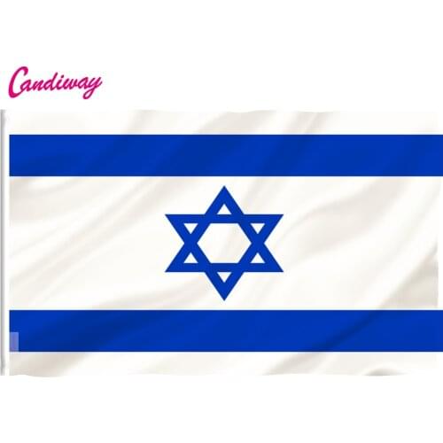 3x2 feet ISRAEL National FLAG Jewish Star Magen David Israeli Country 90*60cm for Festival Banner Home Decoration Flag