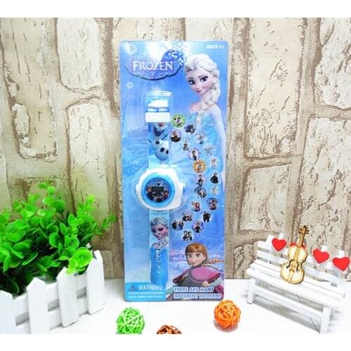 Kindergarten birthday gifts childrens creative Disney childrens toys genuine authorized Mickey watch projector