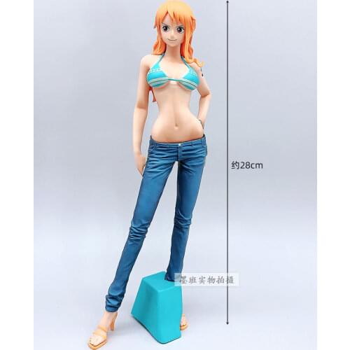 Original Banpresto One Piece Grandista Lady Nami PVC Action Figure Model Toys Anime Brinquedos Figurals