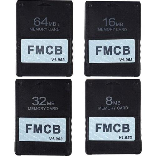 FMCB v1.953 Memory Card Fits for Sony PS2 Help You to Start Games on Your Hard Disk or USB Disk Replace 1pc