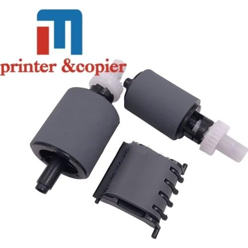 1Set ADF Feed Pickup Roller Seperation Pad CF288-60015 CF288-60016 A8P79-65001 for HP Pro 400 500 M425 M570 M476 M521 M521dw