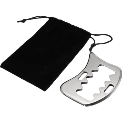 Stainless Steel Scraping Board Body Massage Guasha Myofascial Knife Physiotherapy Relieves Muscle Relaxation Health Care Tool