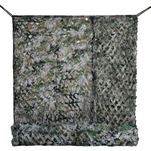 2x5m Hunting Military Camouflage Net 150D Polyester Sun Shelter Outdoor Car Garden Awnings Beach Camping Tourist Tent Sunshade